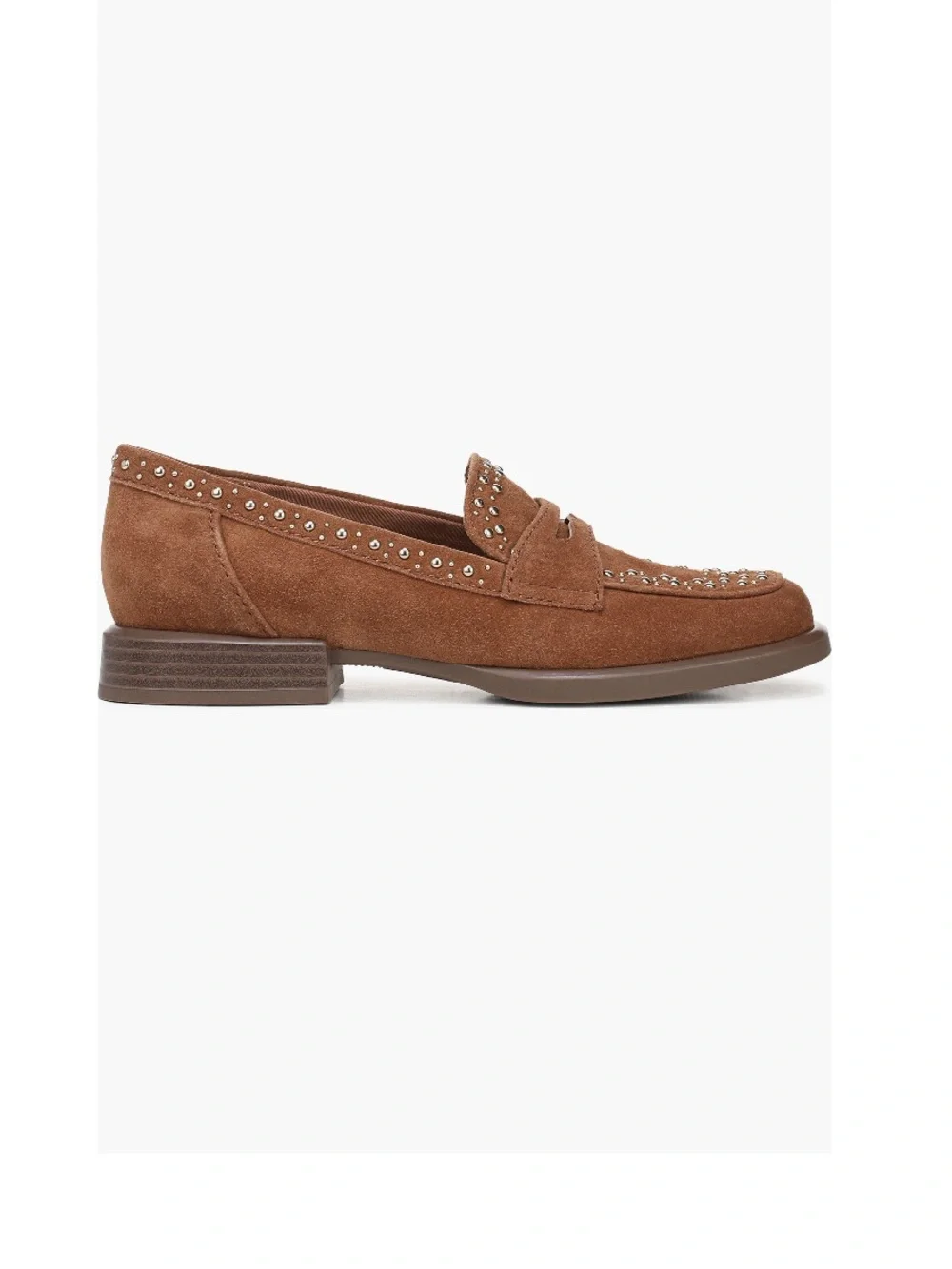 27 EDIT Naturalizer Haven 2 Penny Loafers Dark Chestnut Suede Women’s 8